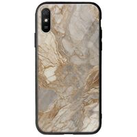 The Marble Collection - Natural Xiaomi Redmi 9A Groove TPU (Tempered Glass και TPU)