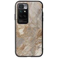 The Marble Collection - Natural Xiaomi Redmi 10 Groove TPU (Tempered Glass και TPU)