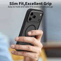 Premium μαύρη θήκη iPhone 17 Pro Magedge Magsafe