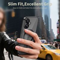 Προστατευτική θήκη iPhone 17 Μαύρη MagSafe