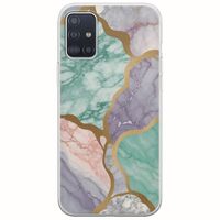The Marble Collection - Pastel Samsung Galaxy A71 Flexible TPU (Διάφανη Σιλικόνη)