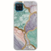 The Marble Collection - Pastel Samsung Galaxy M12 Flexible TPU (Διάφανη Σιλικόνη)