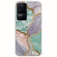 The Marble Collection - Pastel Xiaomi Poco F4 5G Flexible TPU (Διάφανη Σιλικόνη)