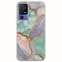 The Marble Collection - Pastel TCL 40 SE Flexible TPU (Διάφανη Σιλικόνη)