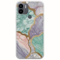 The Marble Collection - Pastel Xiaomi Redmi A1 Plus Flexible TPU (Διάφανη Σιλικόνη)