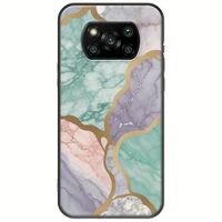 The Marble Collection - Pastel Xiaomi Poco X3 NFC / X3 Pro Black TPU (Μαύρη Σιλικόνη)