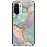 The Marble Collection - Pastel Xiaomi Mi11i Black TPU (Μαύρη Σιλικόνη)