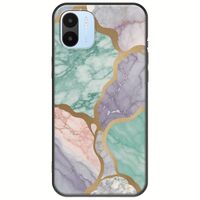 The Marble Collection - Pastel Xiaomi Redmi A2 Black TPU (Μαύρη Σιλικόνη)