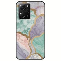 The Marble Collection - Pastel Xiaomi Poco X5 Pro 5G Black TPU (Μαύρη Σιλικόνη)