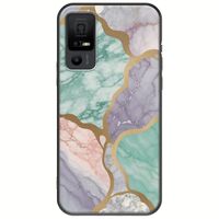 The Marble Collection - Pastel TCL 40 NXTPAPER 5G Black TPU (Μαύρη Σιλικόνη)