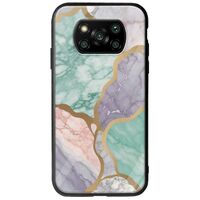 The Marble Collection - Pastel Xiaomi Poco X3 NFC / X3 Pro Groove TPU (Tempered Glass και TPU)