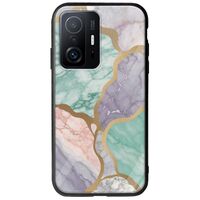The Marble Collection - Pastel Xiaomi 11T / 11T Pro Groove TPU (Tempered Glass και TPU)