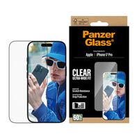 Προστατευτικό γυαλί PanzerGlass Ultra Wide Fit σε iPhone 17 Pro