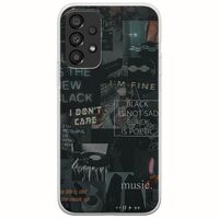 Aesthetic Black Samsung Galaxy A13 4G Flexible TPU (Διάφανη Σιλικόνη)