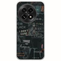 Aesthetic Black OnePlus 13 5G Flexible TPU (Διάφανη Σιλικόνη)