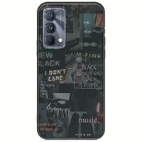 Aesthetic Black Realme GT 5G Black TPU (Μαύρη Σιλικόνη)