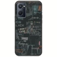 Aesthetic Black Realme 9i Black TPU (Μαύρη Σιλικόνη)