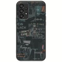 Aesthetic Black Samsung Galaxy A13 4G Black TPU (Μαύρη Σιλικόνη)