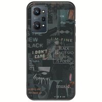 Aesthetic Black Realme GT Neo 2 5G Black TPU (Μαύρη Σιλικόνη)