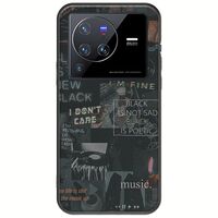 Aesthetic Black Vivo X80 Pro Black TPU (Μαύρη Σιλικόνη)