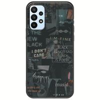 Aesthetic Black Samsung Galaxy A23 5G Black TPU (Μαύρη Σιλικόνη)