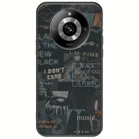 Aesthetic Black Realme 11 Pro 5G Black TPU (Μαύρη Σιλικόνη)