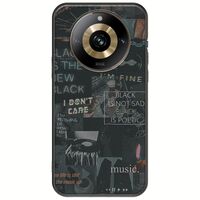 Aesthetic Black Realme 11 Pro Plus 5G Black TPU (Μαύρη Σιλικόνη)
