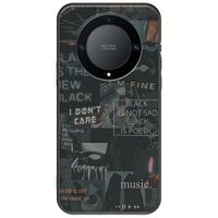 Aesthetic Black Honor Magic 5 Lite 5G Black TPU (Μαύρη Σιλικόνη)