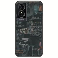 Aesthetic Black TCL 50 SE Black TPU (Μαύρη Σιλικόνη)