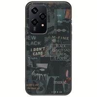 Aesthetic Black Honor 200 Lite 5G Black TPU (Μαύρη Σιλικόνη)
