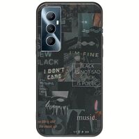 Aesthetic Black Realme C65 4G Black TPU (Μαύρη Σιλικόνη)