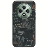 Aesthetic Black Oppo Reno 12 F 5G Black TPU (Μαύρη Σιλικόνη)