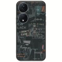 Aesthetic Black Honor X7b Black TPU (Μαύρη Σιλικόνη)