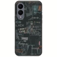 Aesthetic Black Samsung Galaxy S25 Edge 5G Black TPU (Μαύρη Σιλικόνη)