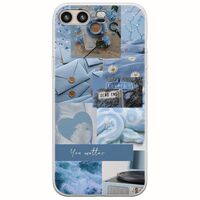 Aesthetic Blue Huawei P10 Plus Flexible TPU (Διάφανη Σιλικόνη)