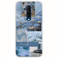 Aesthetic Blue OnePlus 7T Pro Flexible TPU (Διάφανη Σιλικόνη)