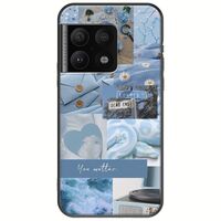 Aesthetic Blue OnePlus 10 Pro Black TPU (Μαύρη Σιλικόνη)