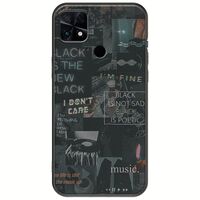 Aesthetic Black Xiaomi Poco C40 Black TPU (Μαύρη Σιλικόνη)