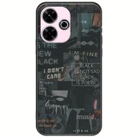 Aesthetic Black Xiaomi Redmi 13 4G Black TPU (Μαύρη Σιλικόνη)