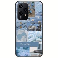 Aesthetic Blue Honor 200 Lite 5G Black TPU (Μαύρη Σιλικόνη)