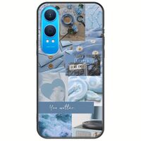 Aesthetic Blue OnePlus Nord CE4 Lite 5G Black TPU (Μαύρη Σιλικόνη)