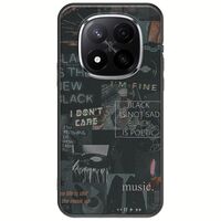 Aesthetic Black Xiaomi Redmi Note 14 Pro 5G Black TPU (Μαύρη Σιλικόνη)