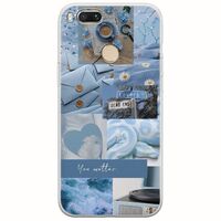 Aesthetic Blue Xiaomi Mi A1 / Mi 5X Flexible TPU (Διάφανη Σιλικόνη)