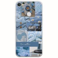 Aesthetic Blue Xiaomi Redmi Note 5A Prime Flexible TPU (Διάφανη Σιλικόνη)