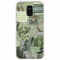 Aesthetic Green Samsung Galaxy A6 2018 Flexible TPU (Διάφανη Σιλικόνη)
