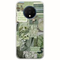 Aesthetic Green OnePlus 7T Flexible TPU (Διάφανη Σιλικόνη)