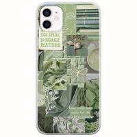 Aesthetic Green iPhone 12 mini Flexible TPU (Διάφανη Σιλικόνη)