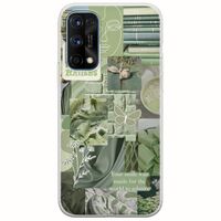 Aesthetic Green Realme 7 Pro Flexible TPU (Διάφανη Σιλικόνη)