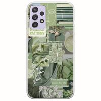 Aesthetic Green Samsung Galaxy A52 (4G/5G) A52s Flexible TPU (Διάφανη Σιλικόνη)
