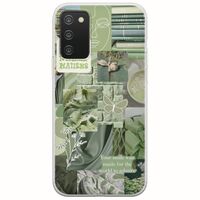 Aesthetic Green Samsung Galaxy A02s Flexible TPU (Διάφανη Σιλικόνη)